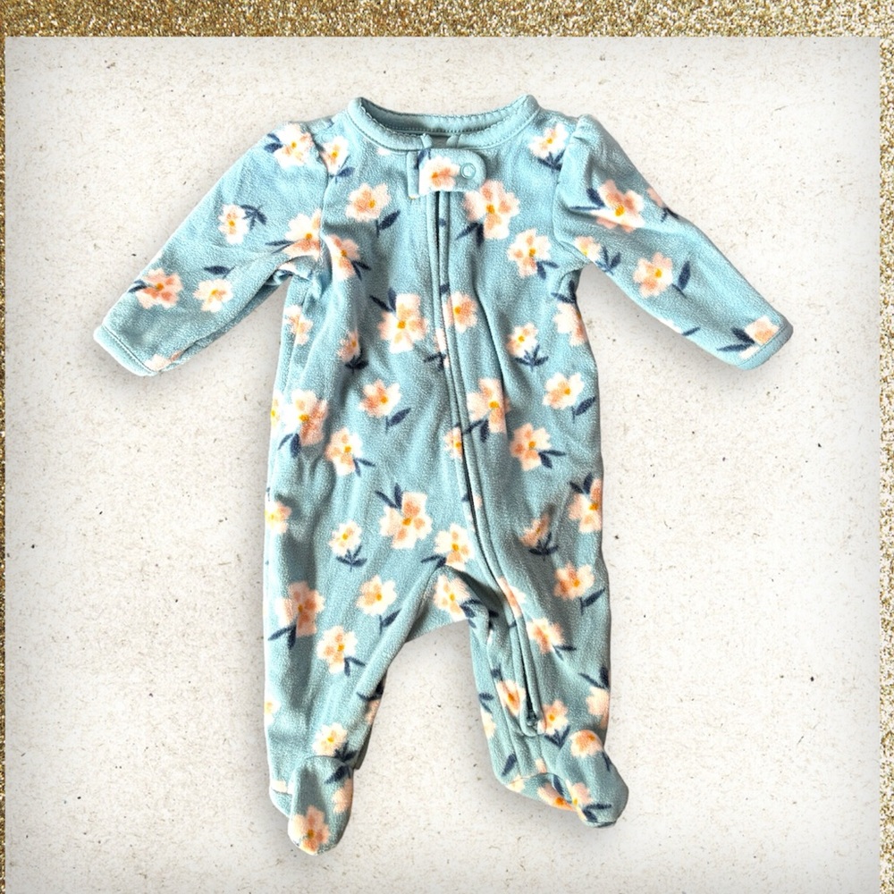 Baby Girl Fleece Pajamas 🩷